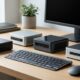 Compact mini PC on a desk representing the best mini PCs 2026 for a small home office setup