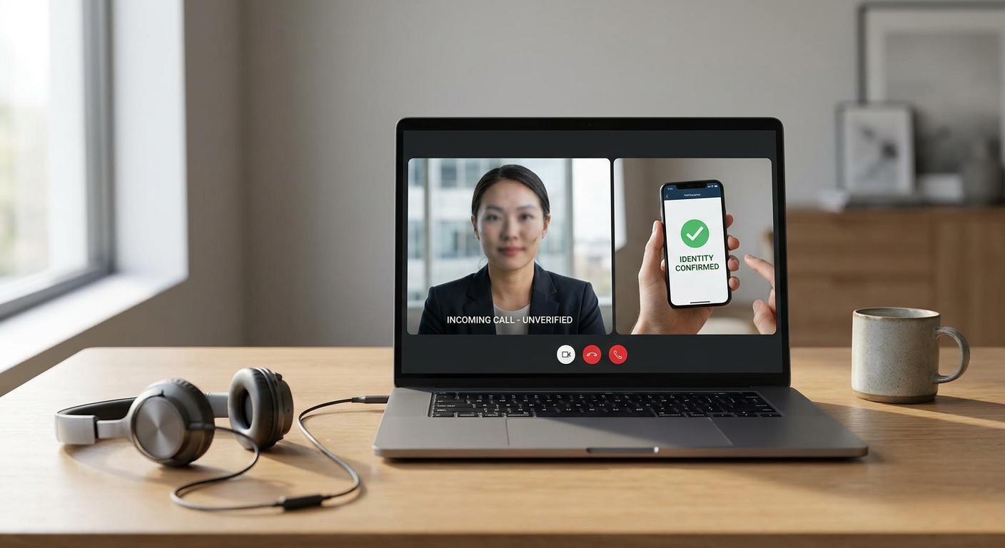 deepfake video call scams