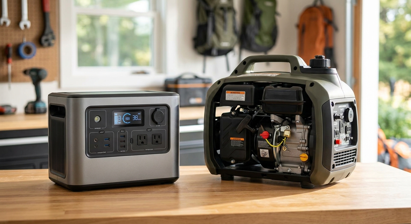 portable power station vs generator