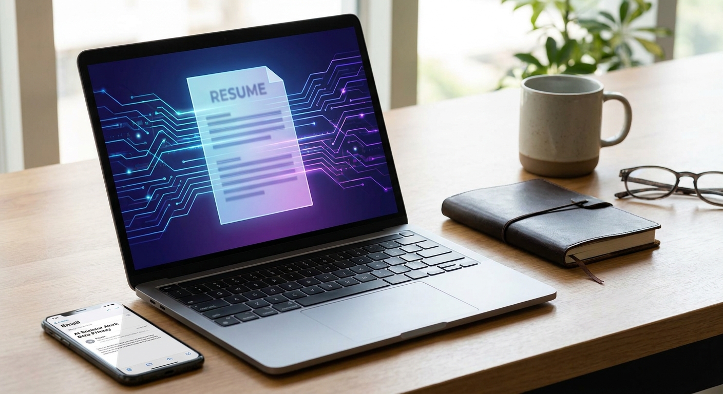 AI resume scanner privacy risks