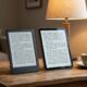 E-reader vs tablet comparison showing an E Ink e-reader and a tablet side by side for reading