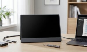 portable monitor won't turn on